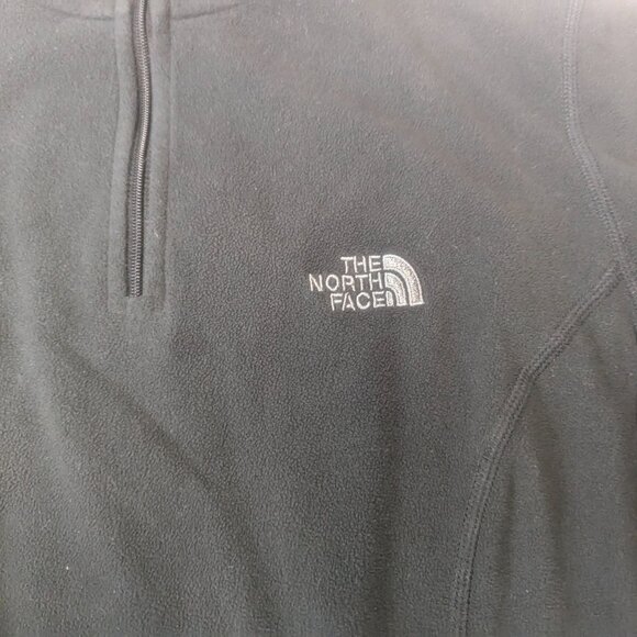 The North Face Hazy Black Size *Medium (XS) Fleece Quarter Zip - Picture 4 of 11